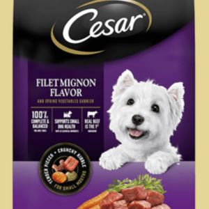 CESAR DRY FLT MIGNON W/VEGE