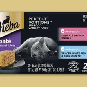 SHEBA PP PRMIUM PATE SEAFOOD