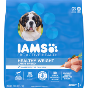 IAMS DOG LARGE BREED WT CNTRL