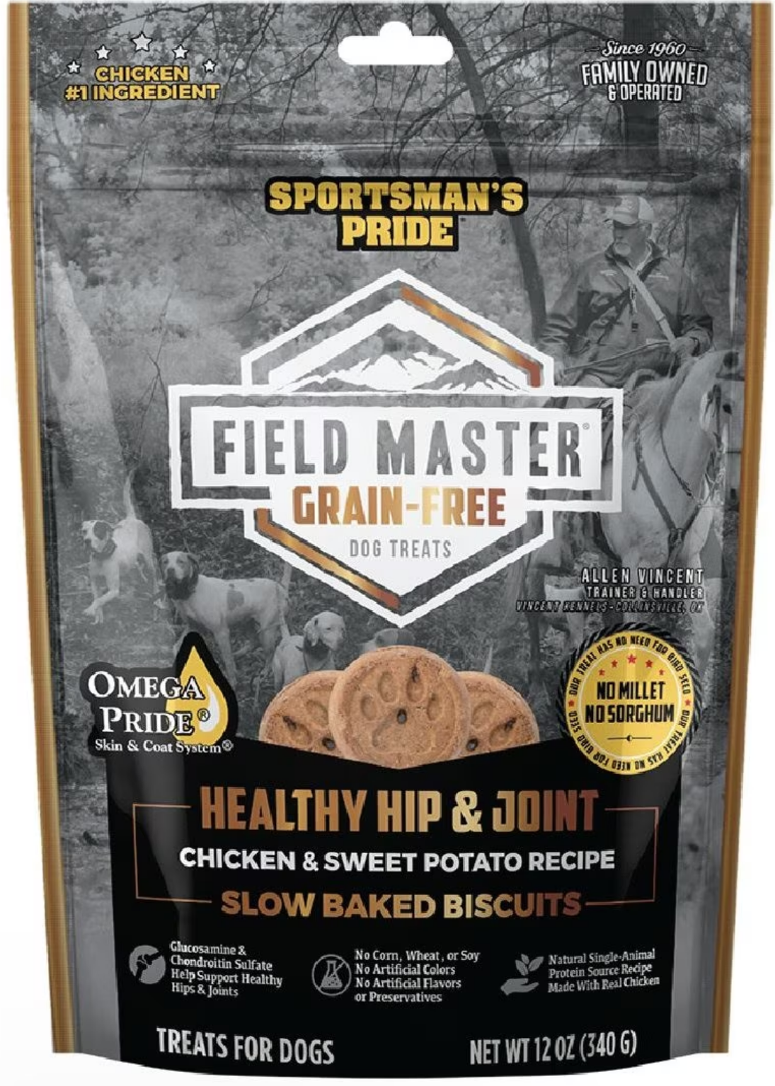 Healthy Hip & Joint Chicken & Sweet Potato Biscuits