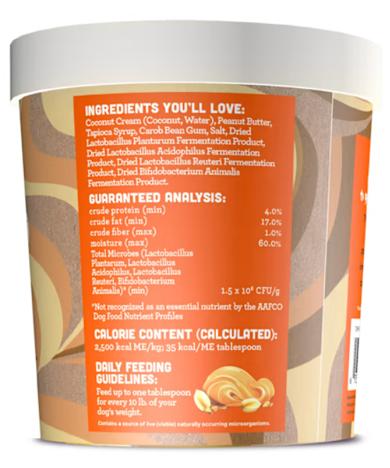 Wag More Bark Less® Peanut Butter Iced Treat * Frozen*