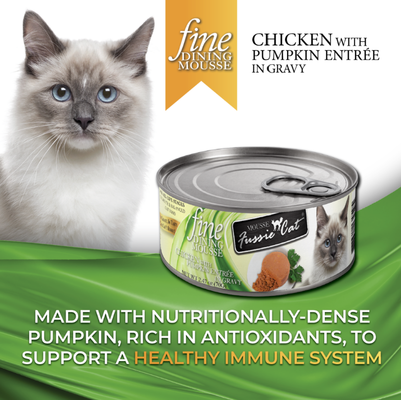 Fine Dining Mousse - Chicken with Pumpkin