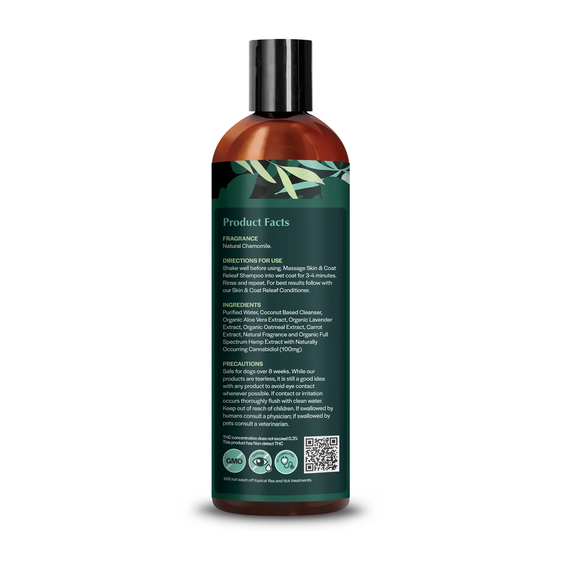 Skin & Coat Releaf - Itchy & Dry Skin CBD Shampoo