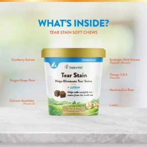 Tear Stain + Lutein Soft Chews Cup