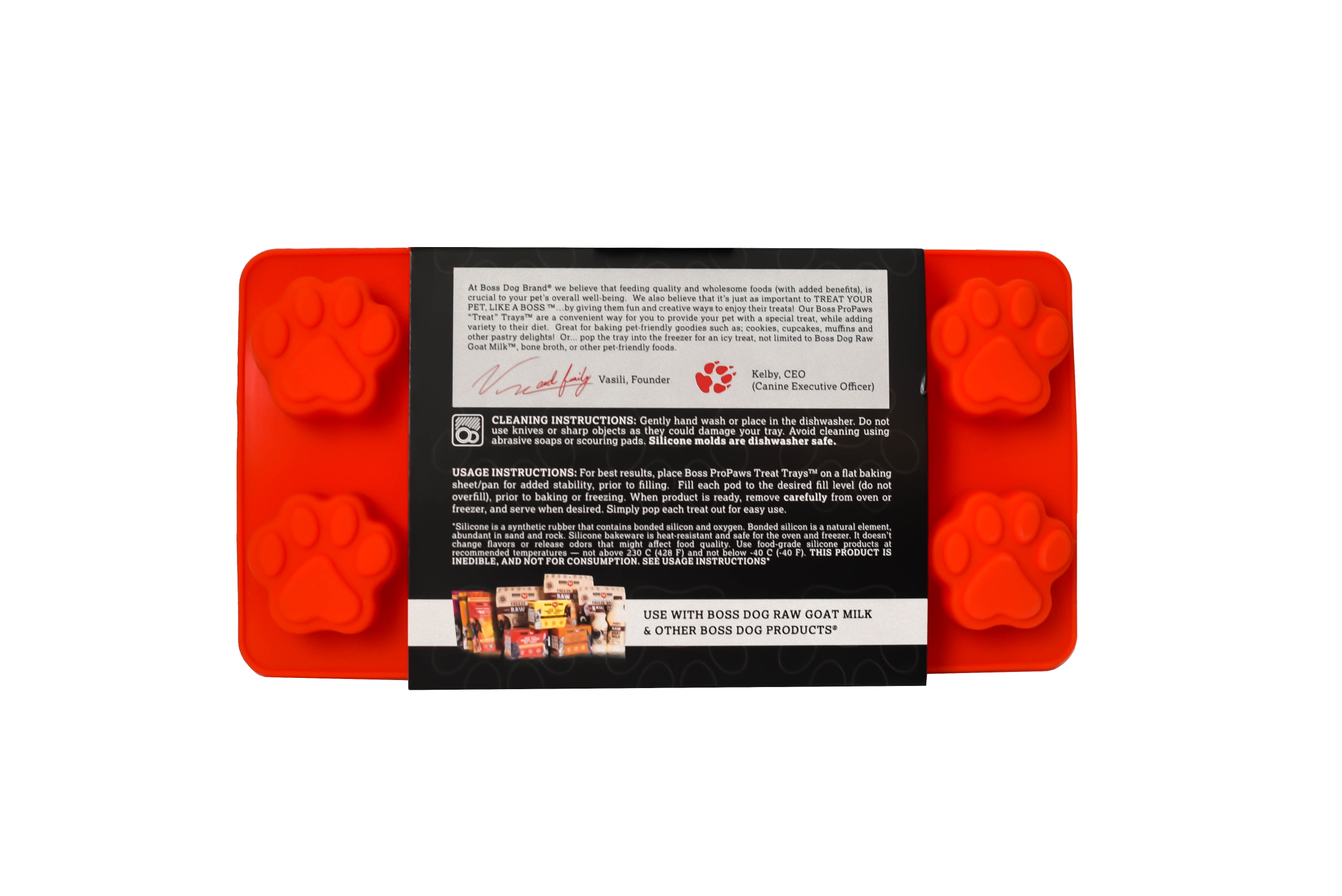 ProPaws Red Treat Tray