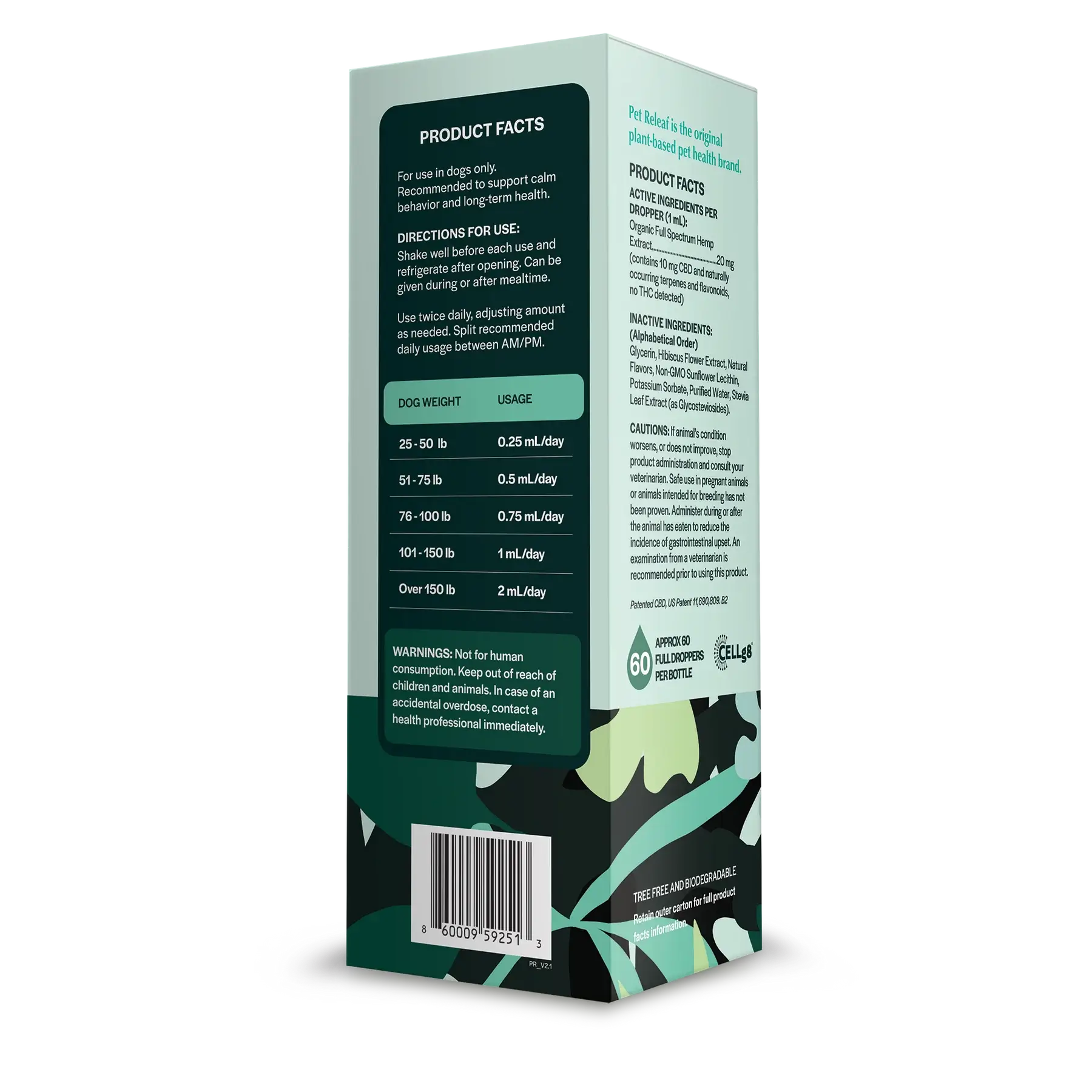 Ultra Releaf Liposome Organic Hemp Oil
