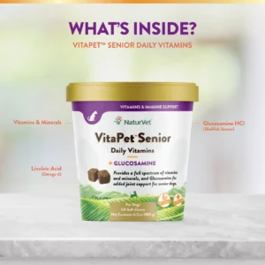 Vita Pet Senior with Glucose Soft Chew Cup