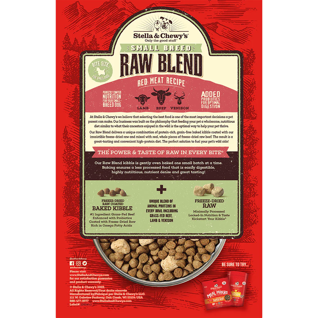 Raw Blend Red Meat Small Breed Recipe