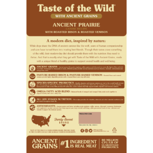 TASTE OF WILD DOG ANCT PRAI DG