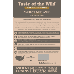 TASTE OF WILD DOG ANCT WTLN DG