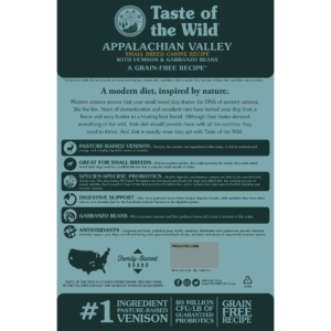 TASTE OF WILD DOG AV SML BREED
