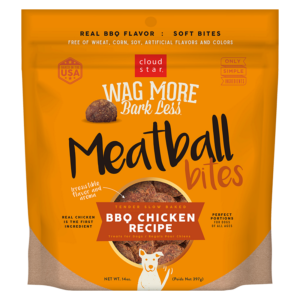 Wag More Bark Less® Grain Free Meatballs Chicken Recipe