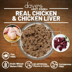 DAVES CATS 95%CHICK/LIVER