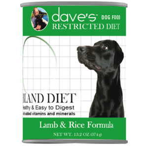 DAVES DOG RSTRCTED DIET LMB/RC