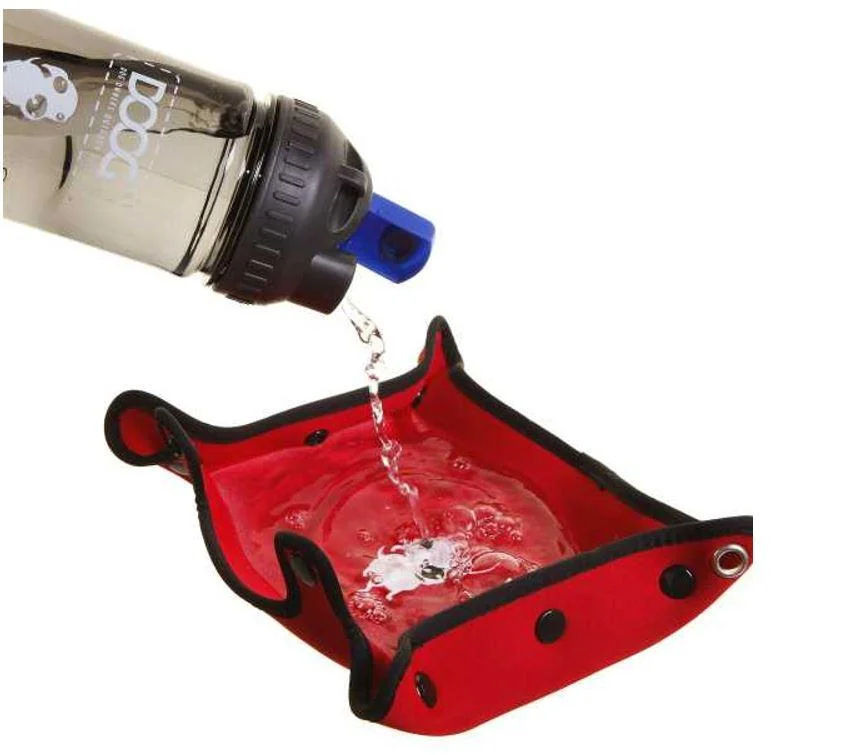3-In-1 Bottle / Bowl - Red