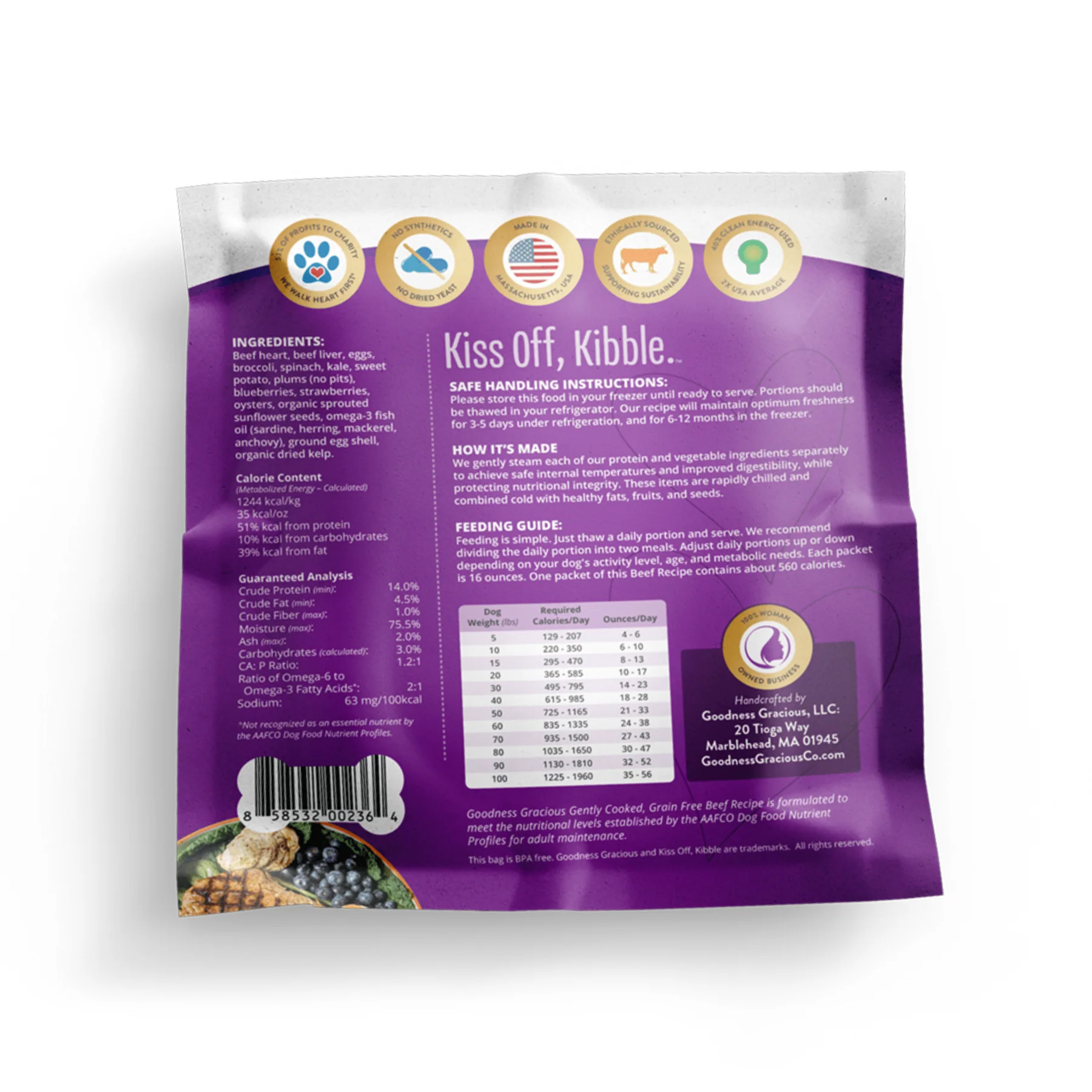 Gently Cooked Grain Free Beef