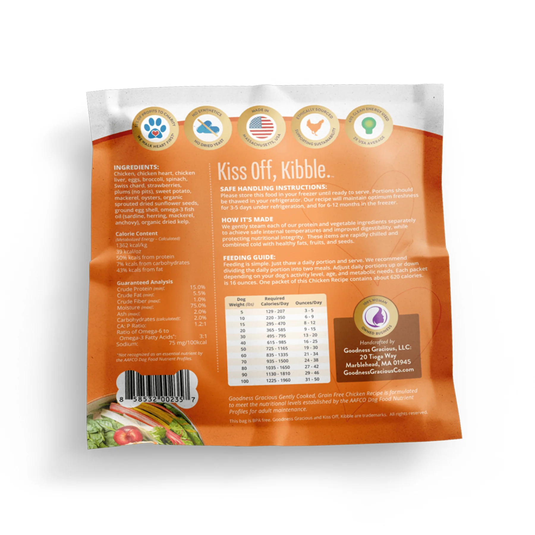 Gently Cooked Grain Free Chicken