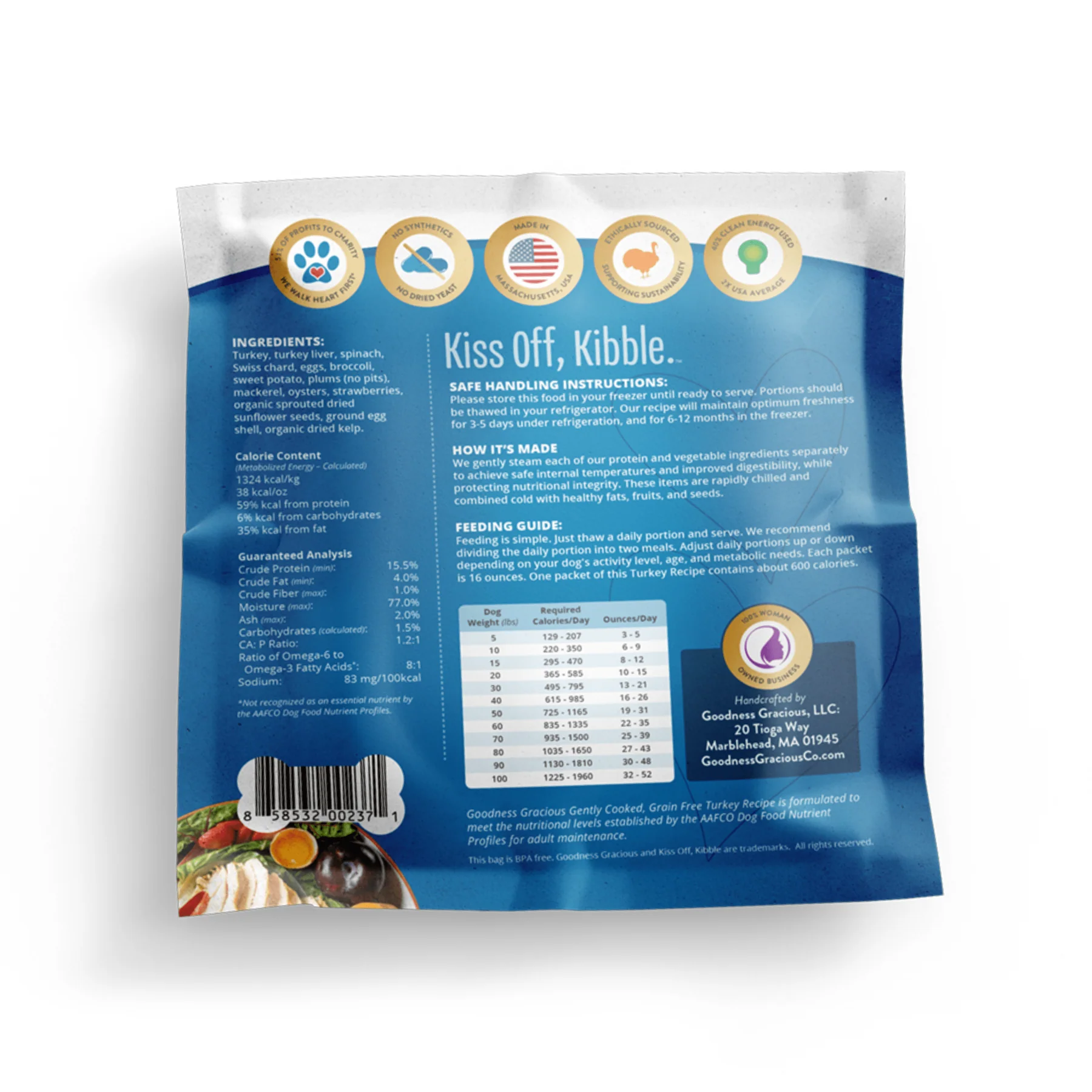 Gently Cooked Grain Free Turkey