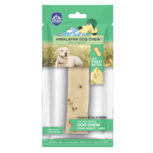 Himalayan Dog Chew Peanut Butter - Medium (Green - Under 35 lbs)
