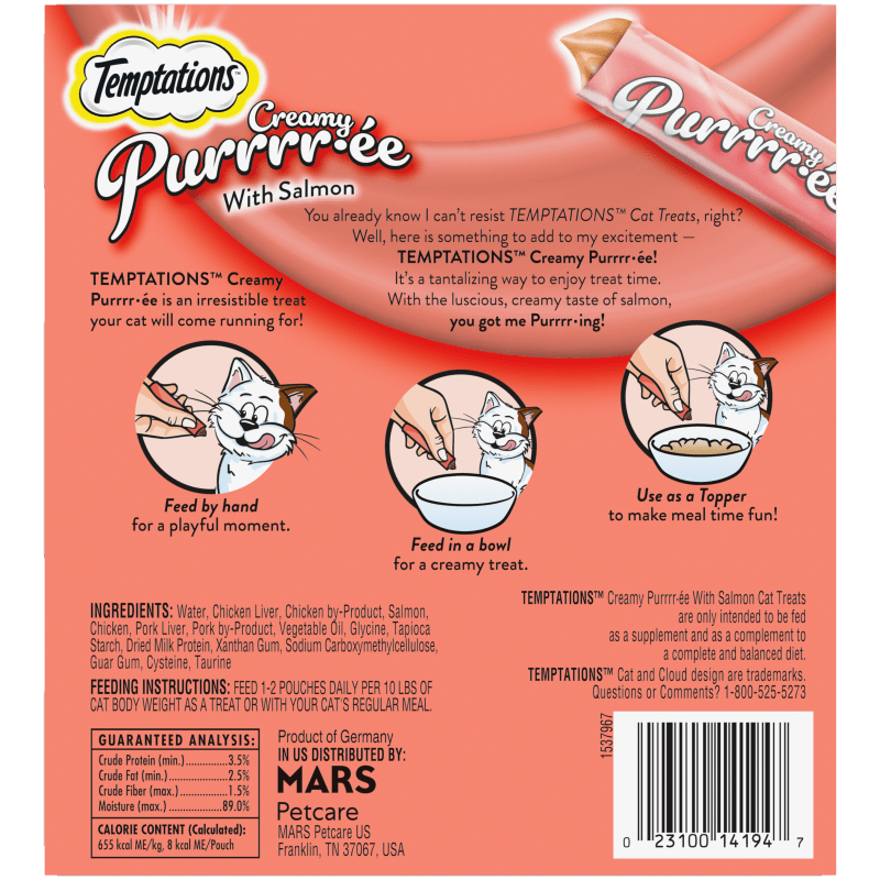 Creamy Puree Salmon Flavor