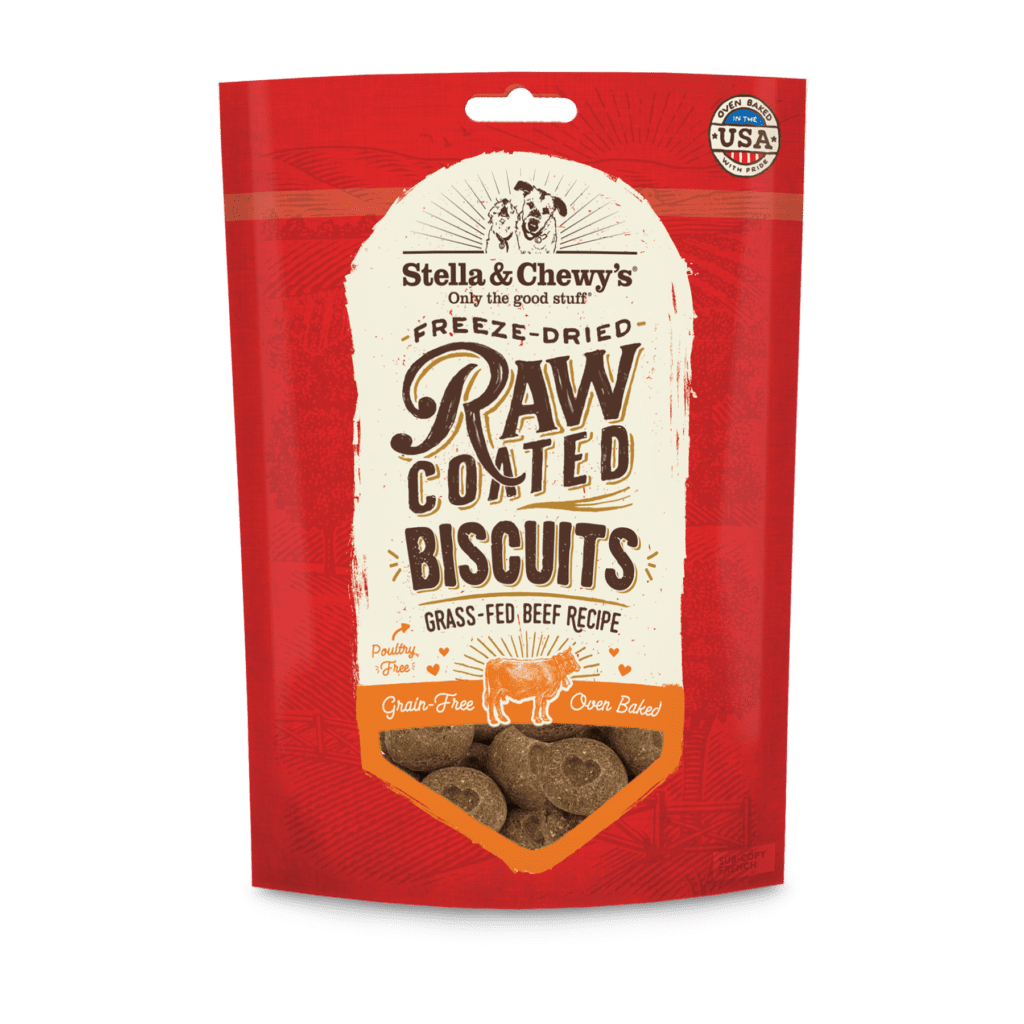 Raw Coated Biscuits Grass-Fed Beef