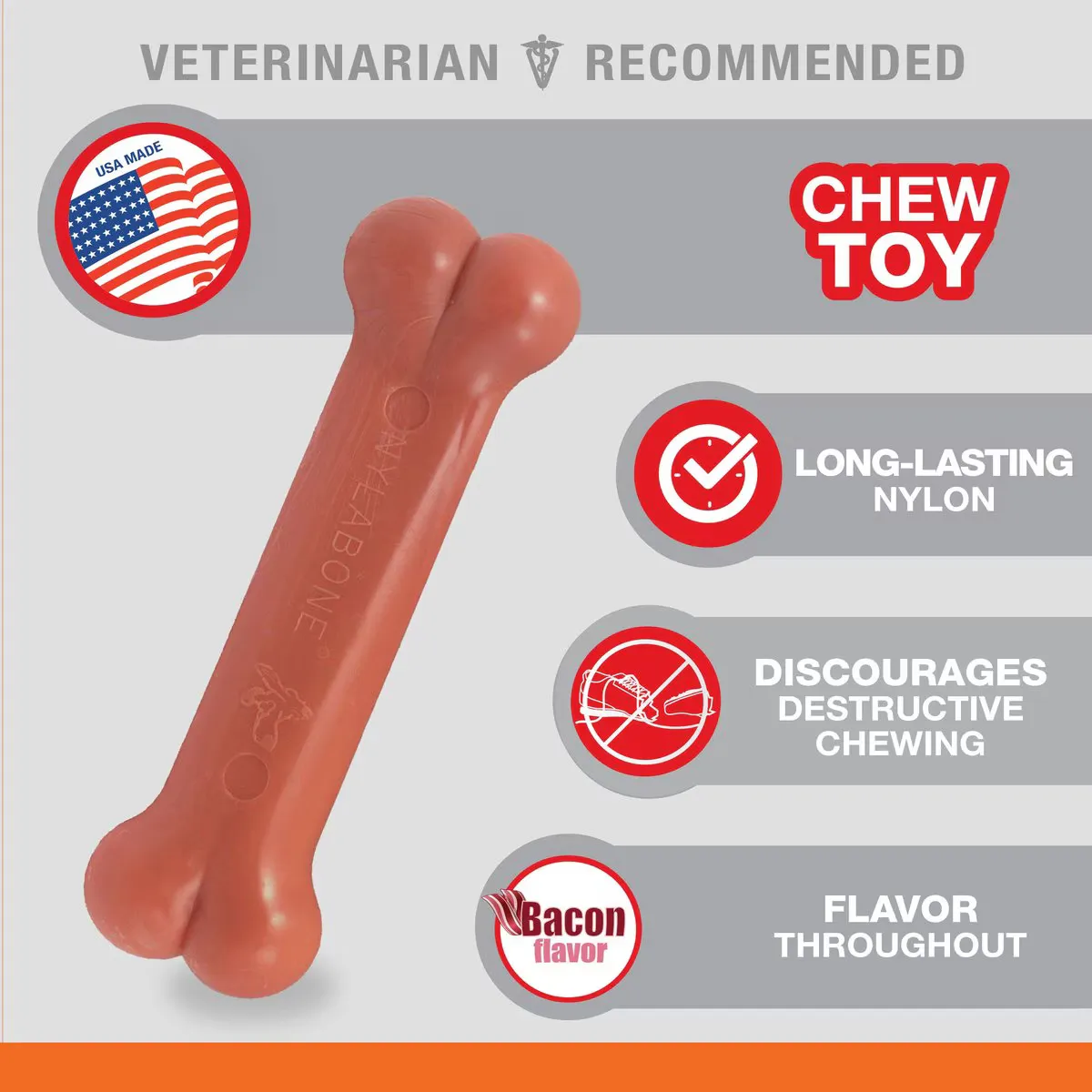 Power Chew Bone - Bacon