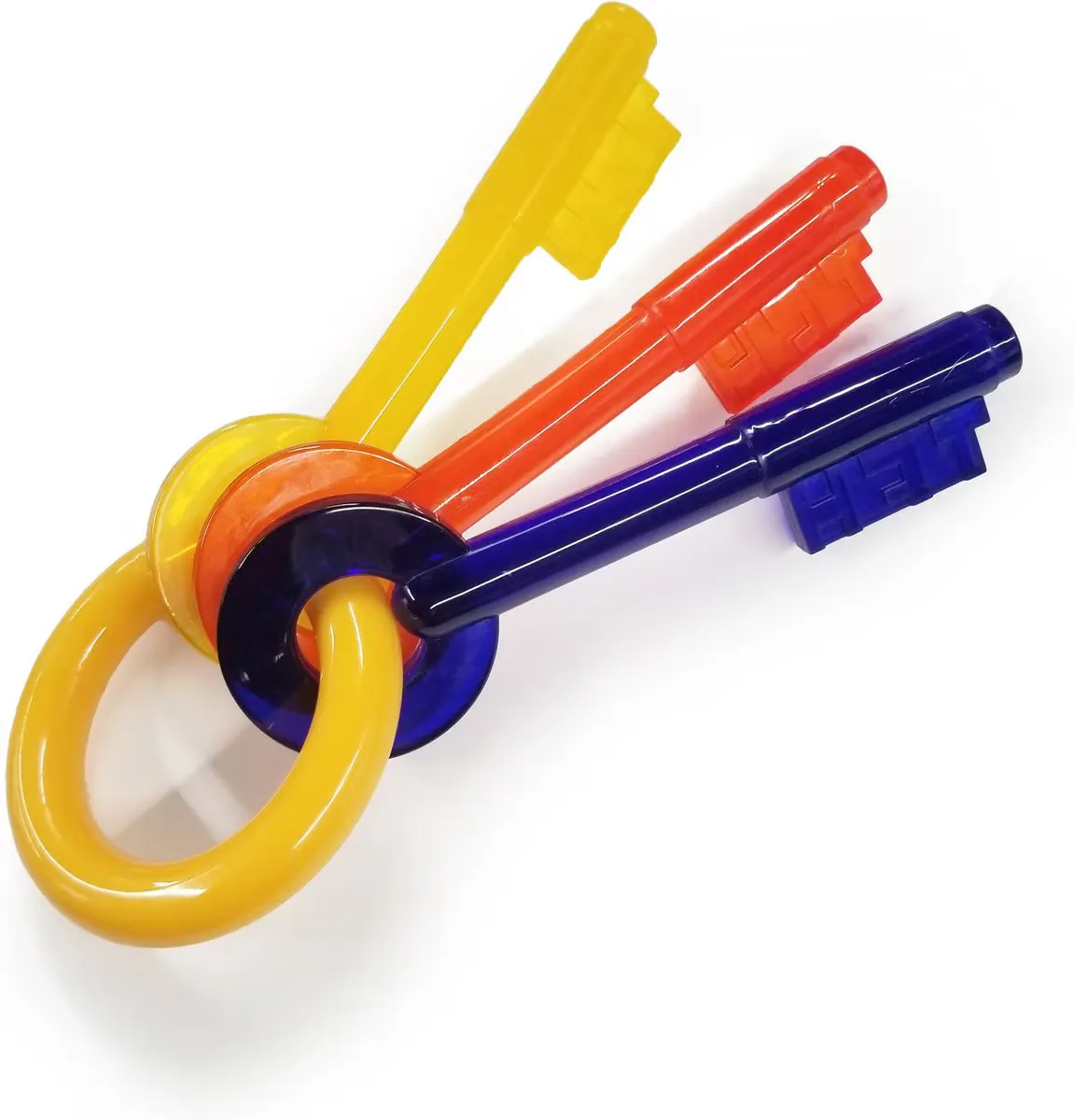 Puppy Chew Teething Keys - Bacon