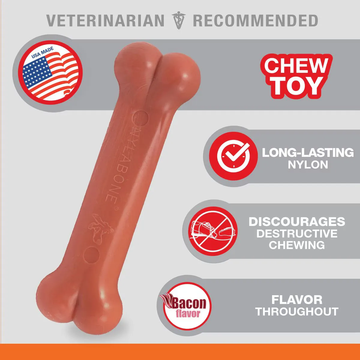 Power Chew Bone - Bacon