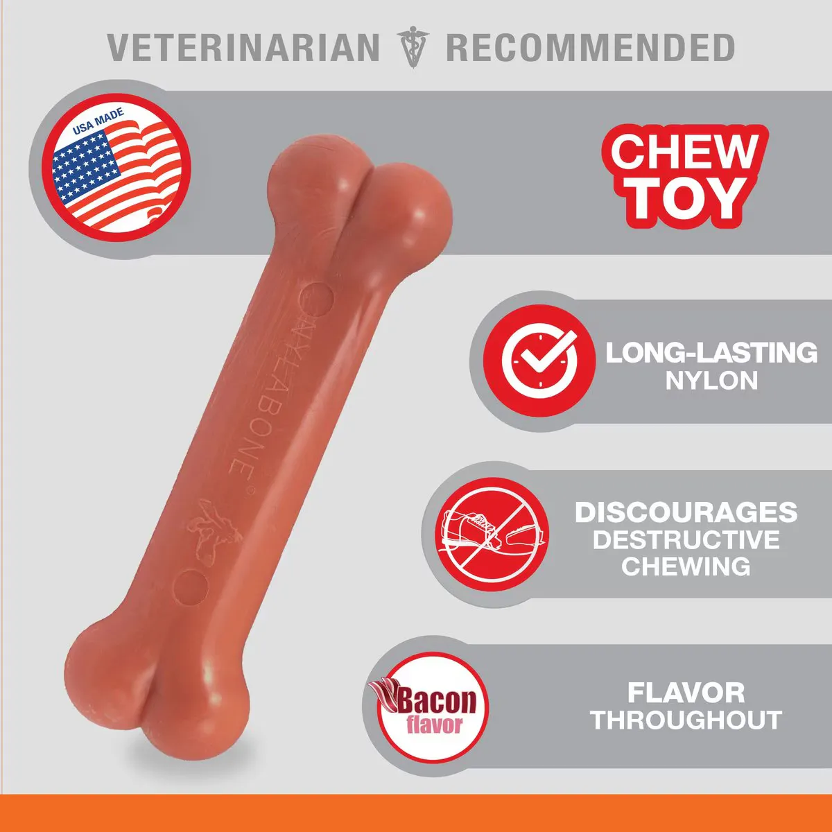 Power Chew Bone - Bacon