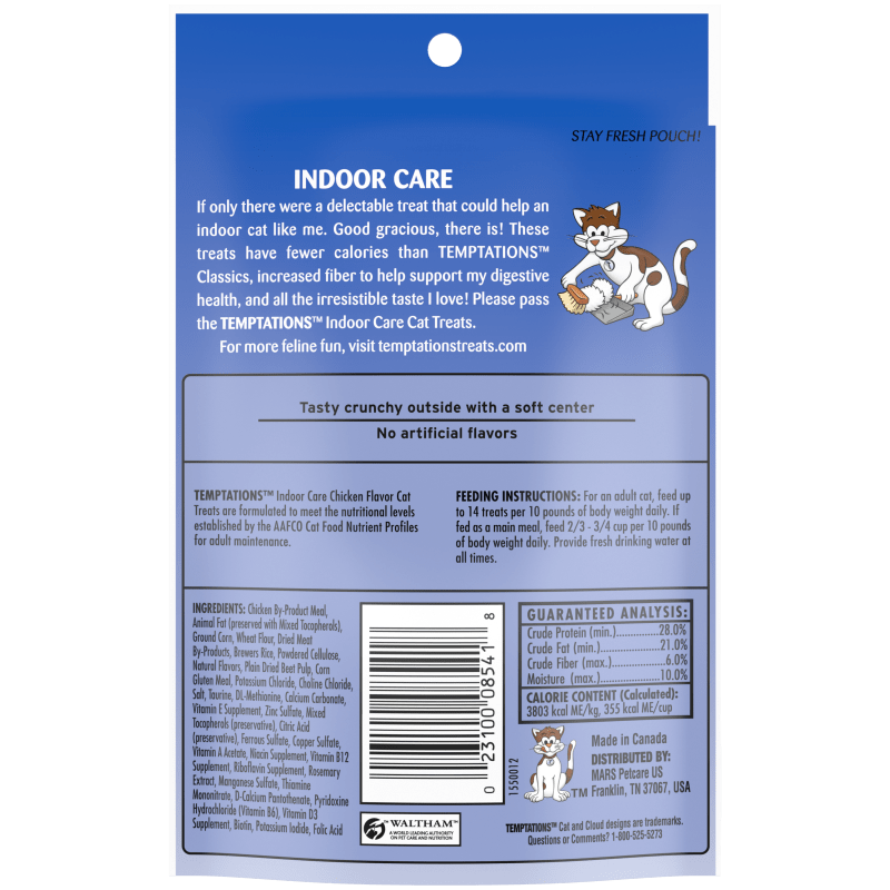Indoor Care Hairball Control Chicken Flavor