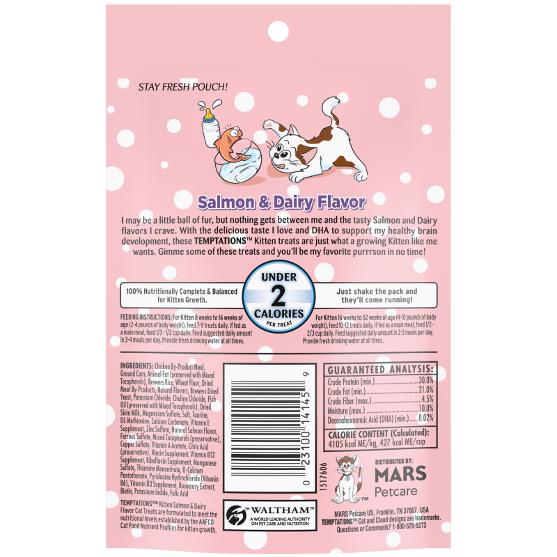 Kitten Salmon & Dairy Flavor