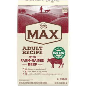 NUTRO MAX ADULT BEEF/BRRICE