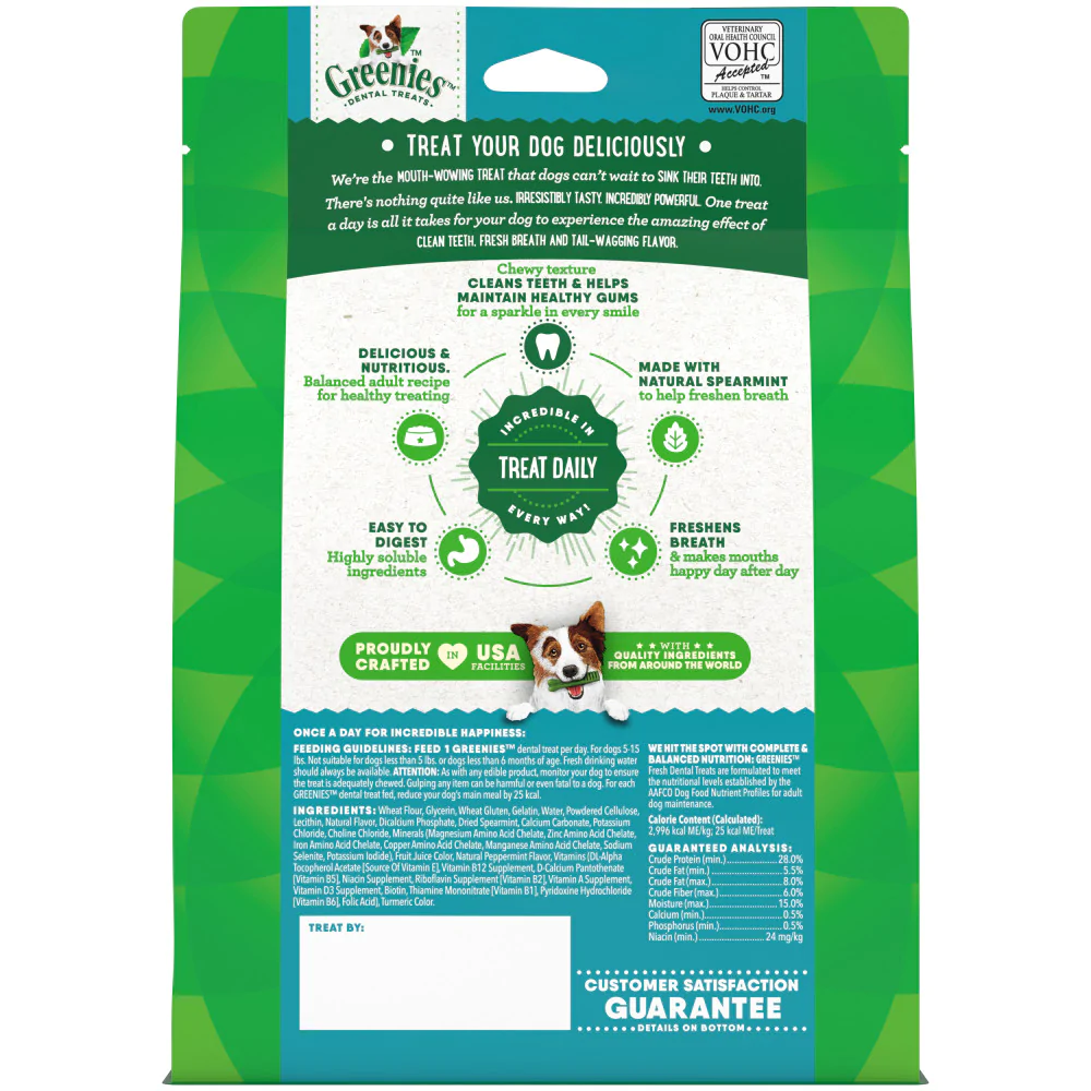 Greenies Mint Dental Treat - Teenie