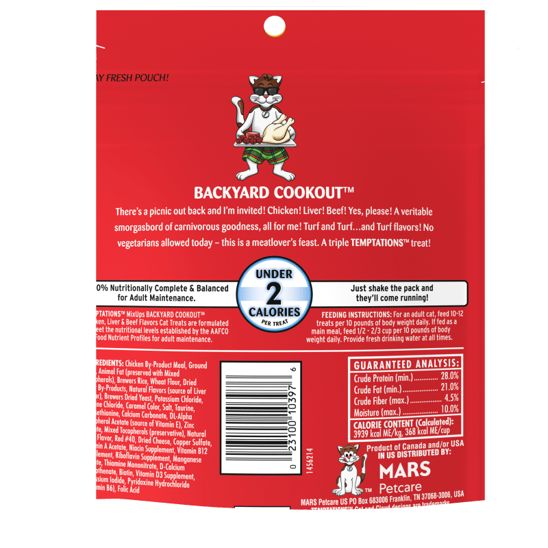 MixUps Backyard Cookout™ - Chicken, Liver & Beef Flavors