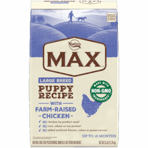 NUTRO MAX LRGBRD PUP CHICKEN