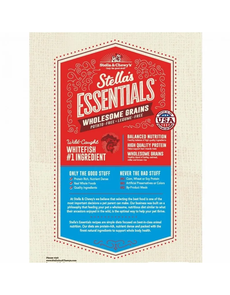 Stella's Essentials Wild Caught Whitefish with Salmon & Ancient Grains Recipe