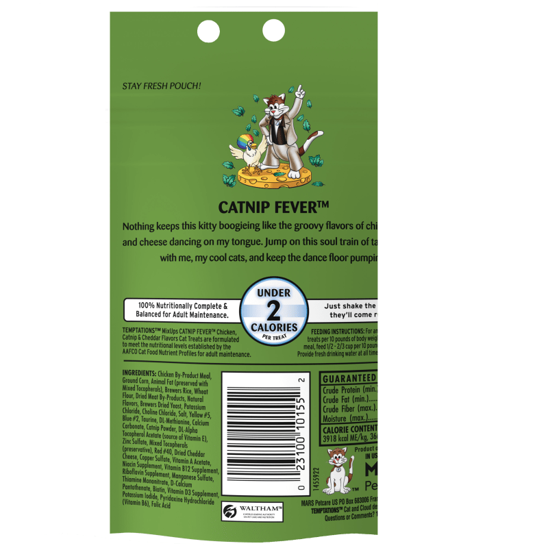MixUps Catnip Fever™ - Chicken, Catnip & Cheddar Flavor
