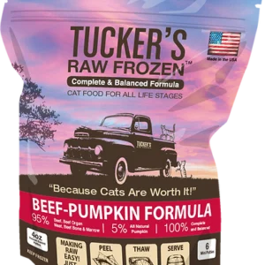 Frozen Beef & Pumpkin Diet (4 oz patties)