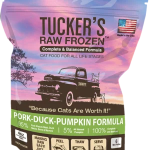 Frozen Pork, Duck & Pumpkin Diet (4 oz patties)
