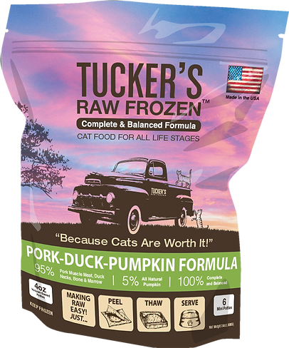 Frozen Pork, Duck & Pumpkin Diet (4 oz patties)