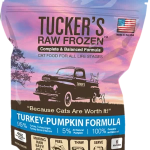 Frozen Turkey & Pumpkin Diet (4 oz patties)