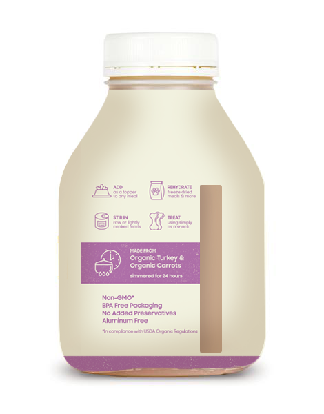 Frozen Organic Turkey Bone Broth