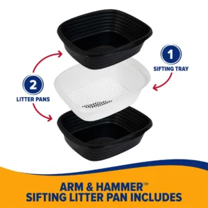 Top Entry Litter Pan - 5 Pack