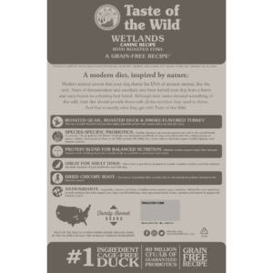 TASTE OF WILD DOG WETLANDS